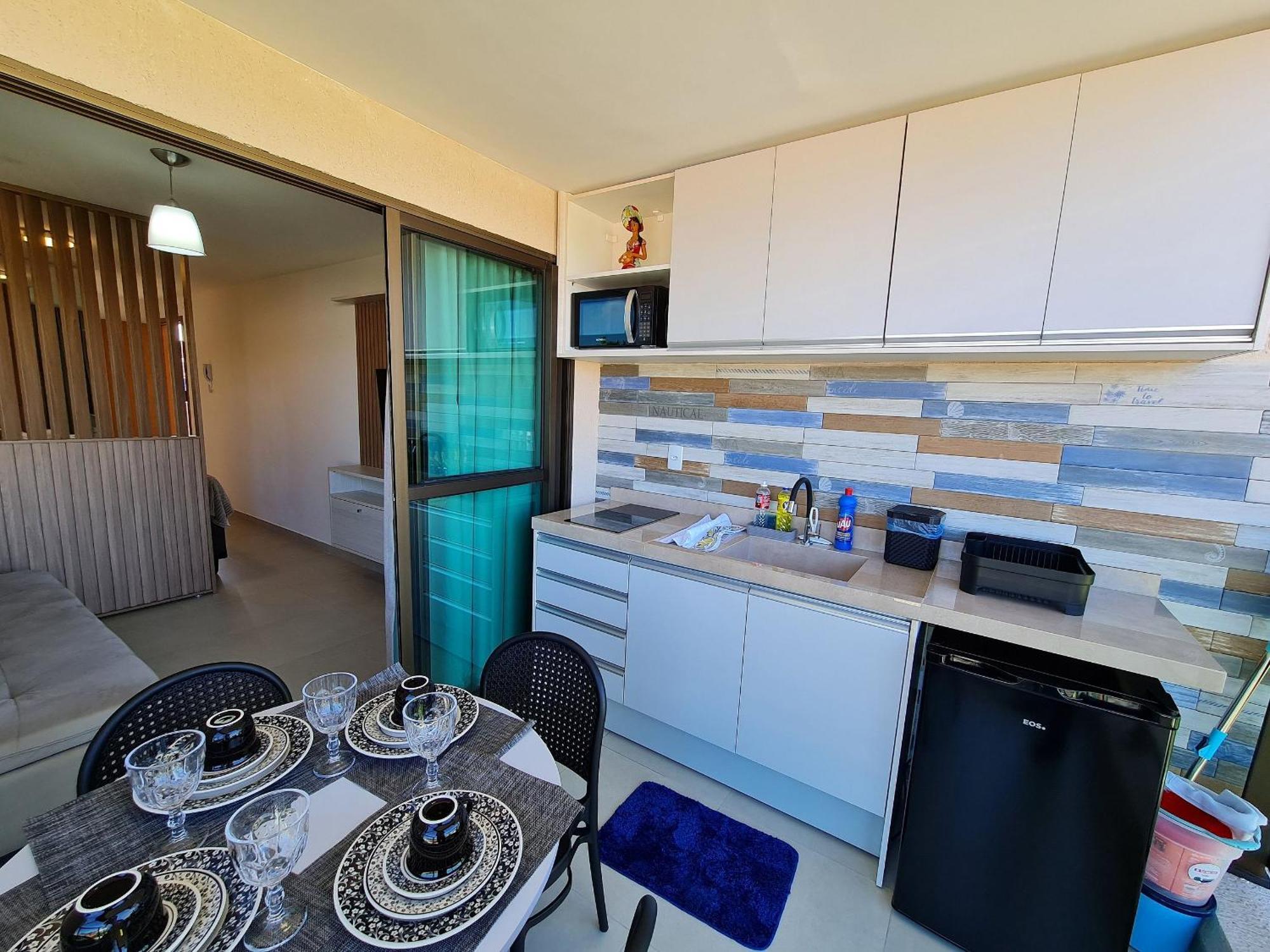 Encantador Flat Perto Da Cativante Praia De Merepe Порту-де-Галиньяш Экстерьер фото