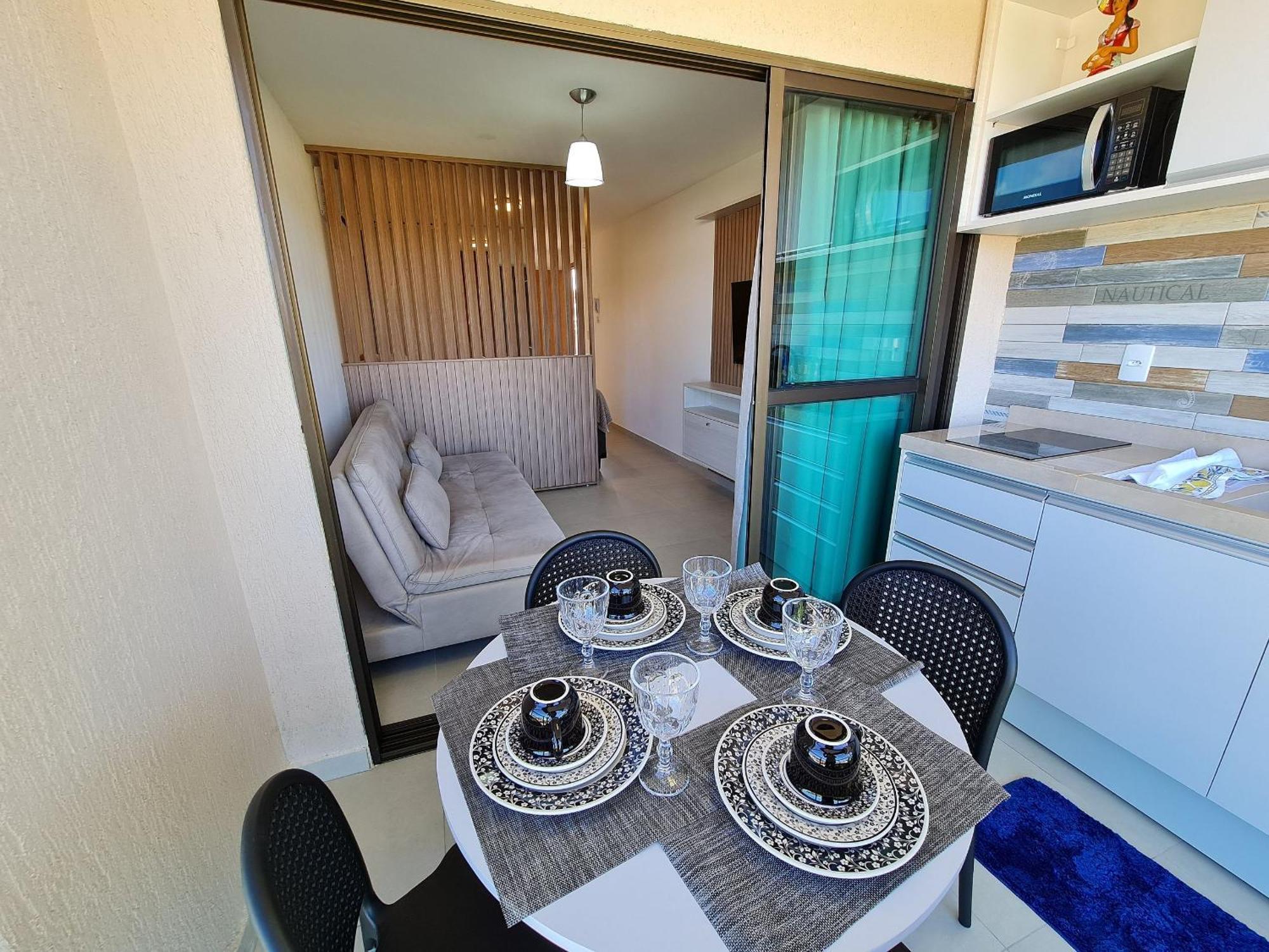 Encantador Flat Perto Da Cativante Praia De Merepe Порту-де-Галиньяш Экстерьер фото