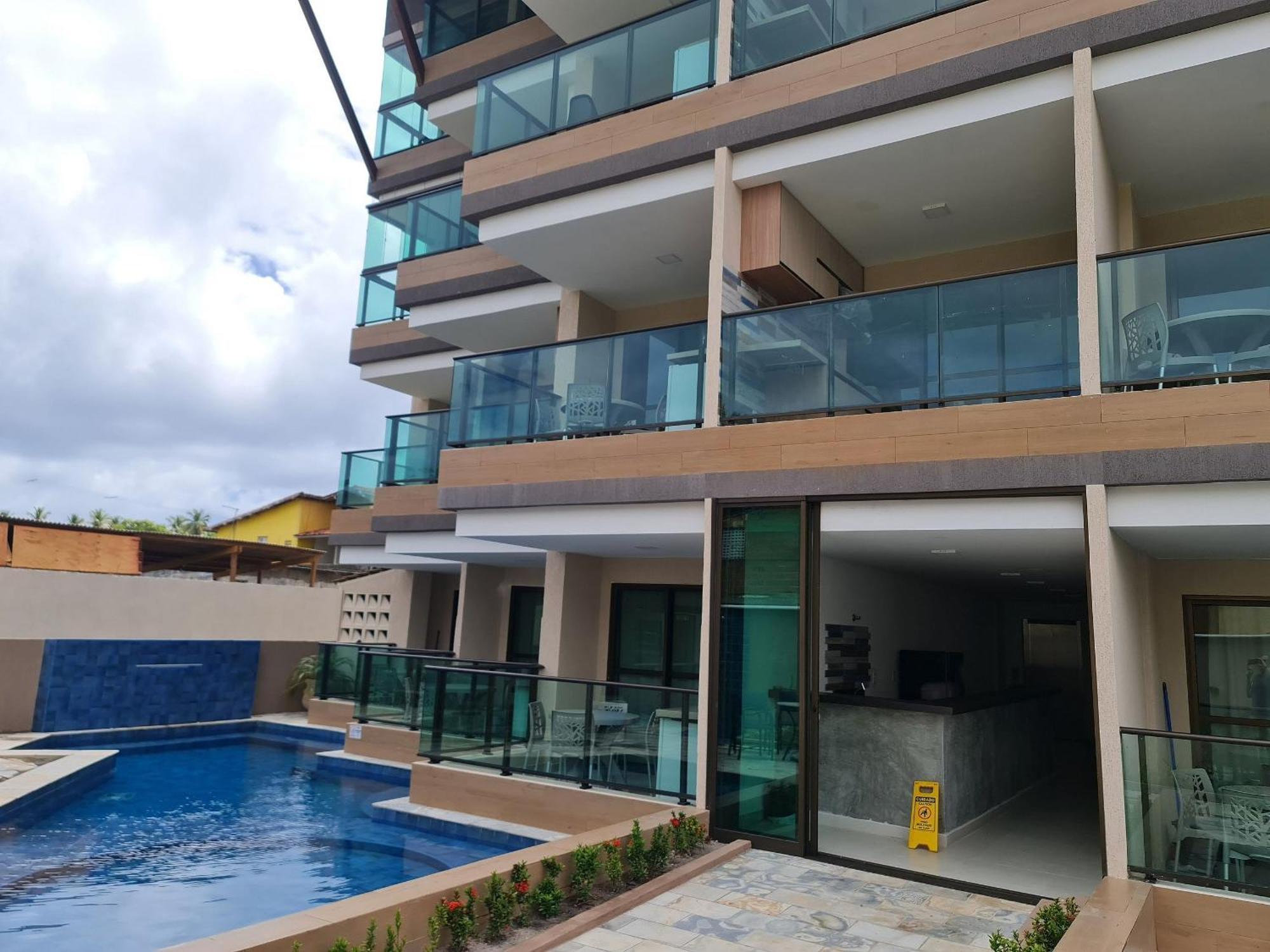 Encantador Flat Perto Da Cativante Praia De Merepe Порту-де-Галиньяш Экстерьер фото