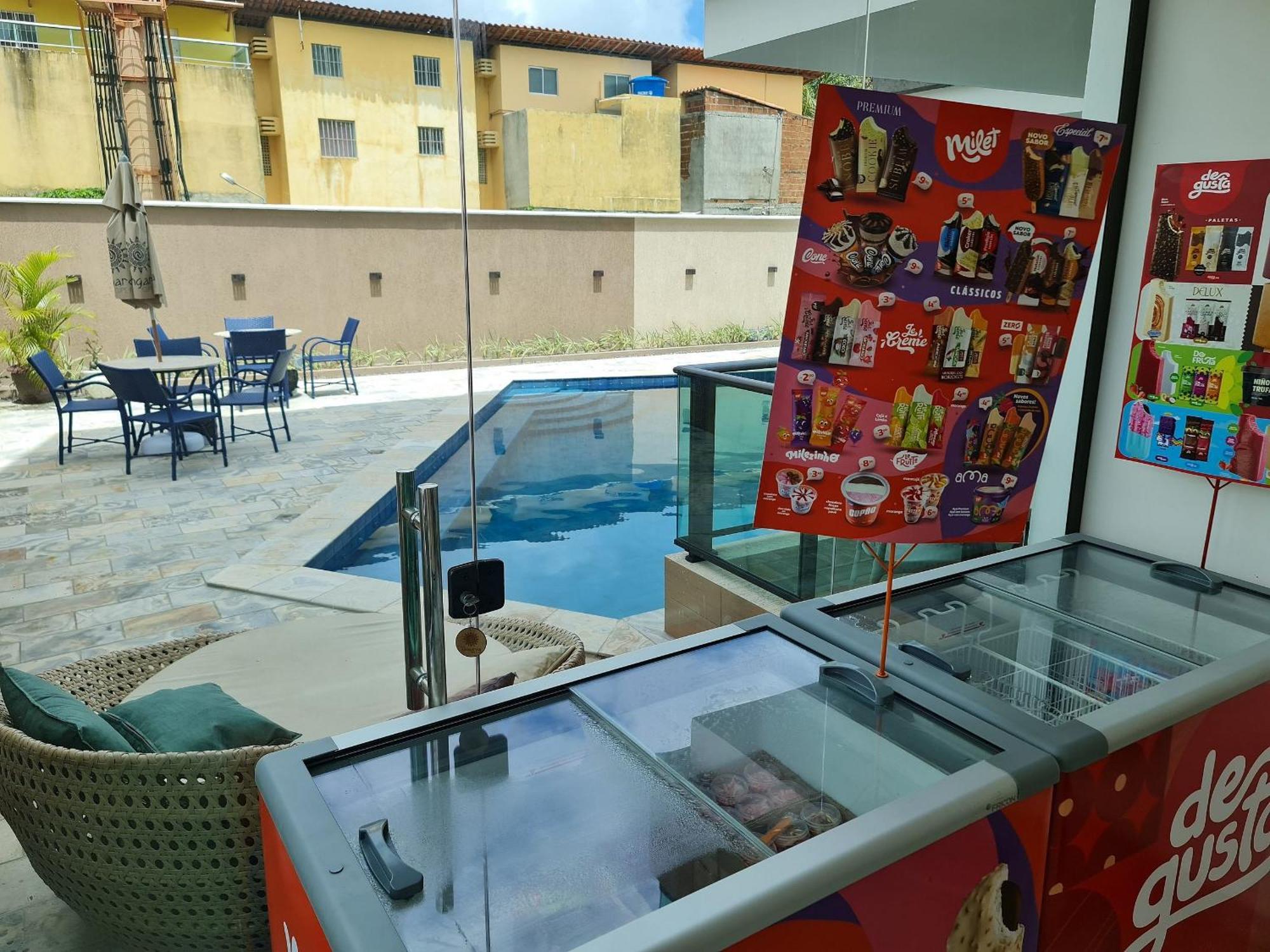Encantador Flat Perto Da Cativante Praia De Merepe Порту-де-Галиньяш Экстерьер фото